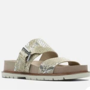 Clarks Orianna Sun leather chunky sandal